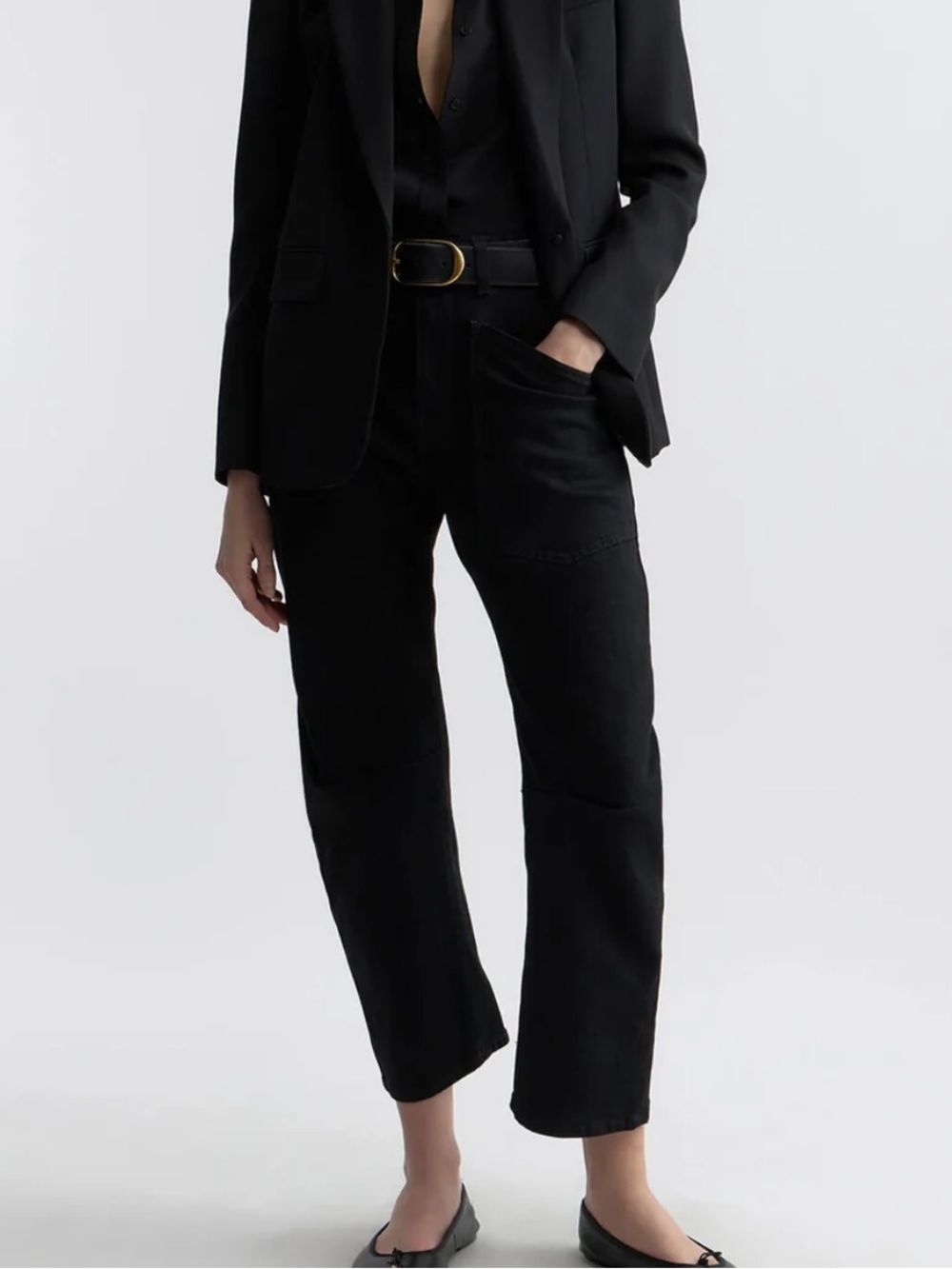 Nili Lotan Shon Jean in Black